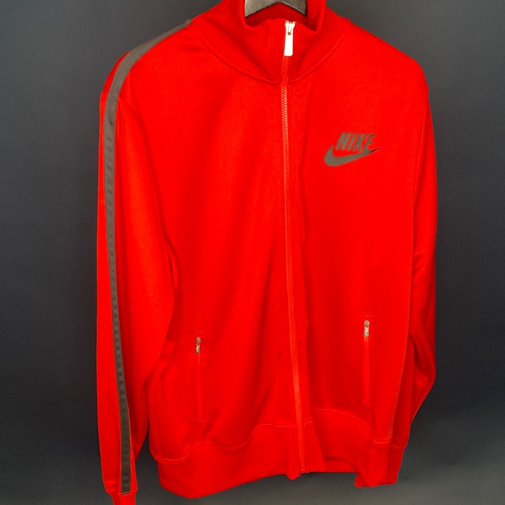 Red Nike Tracksuit Top
